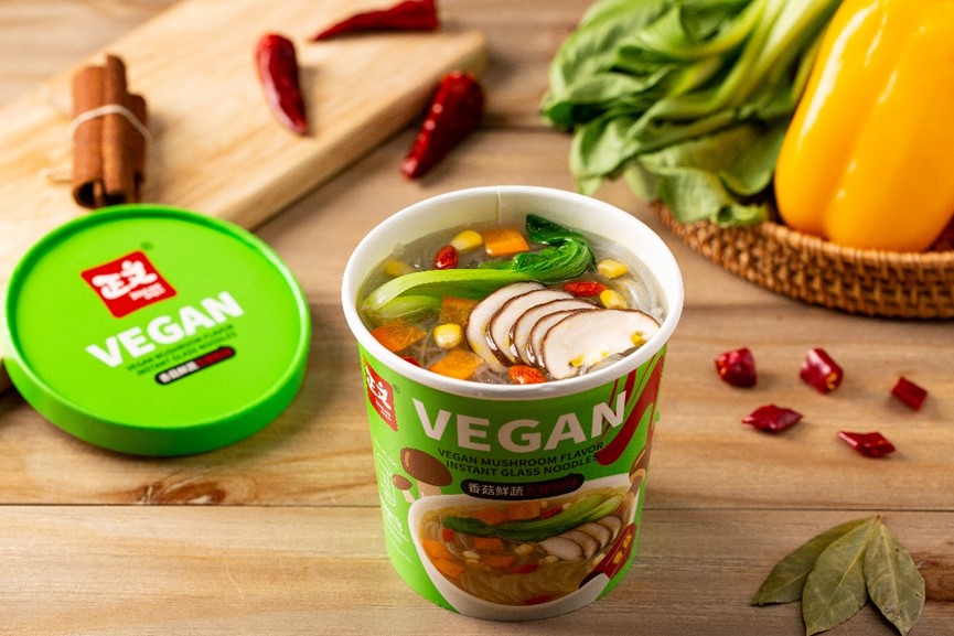 Singapore SH Series Present Vegan Instat Glass Noodles Project