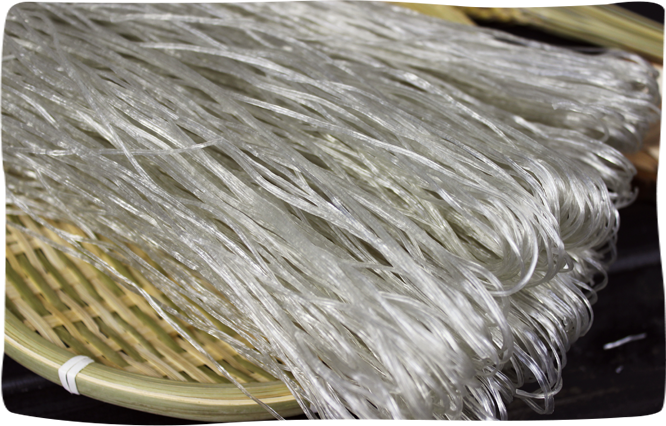 thick potato starch noodles