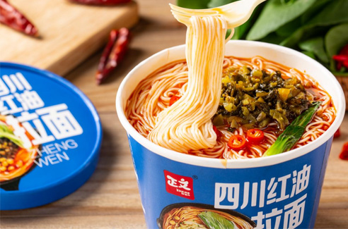 Instant Ramen and Chongqing Noodles
